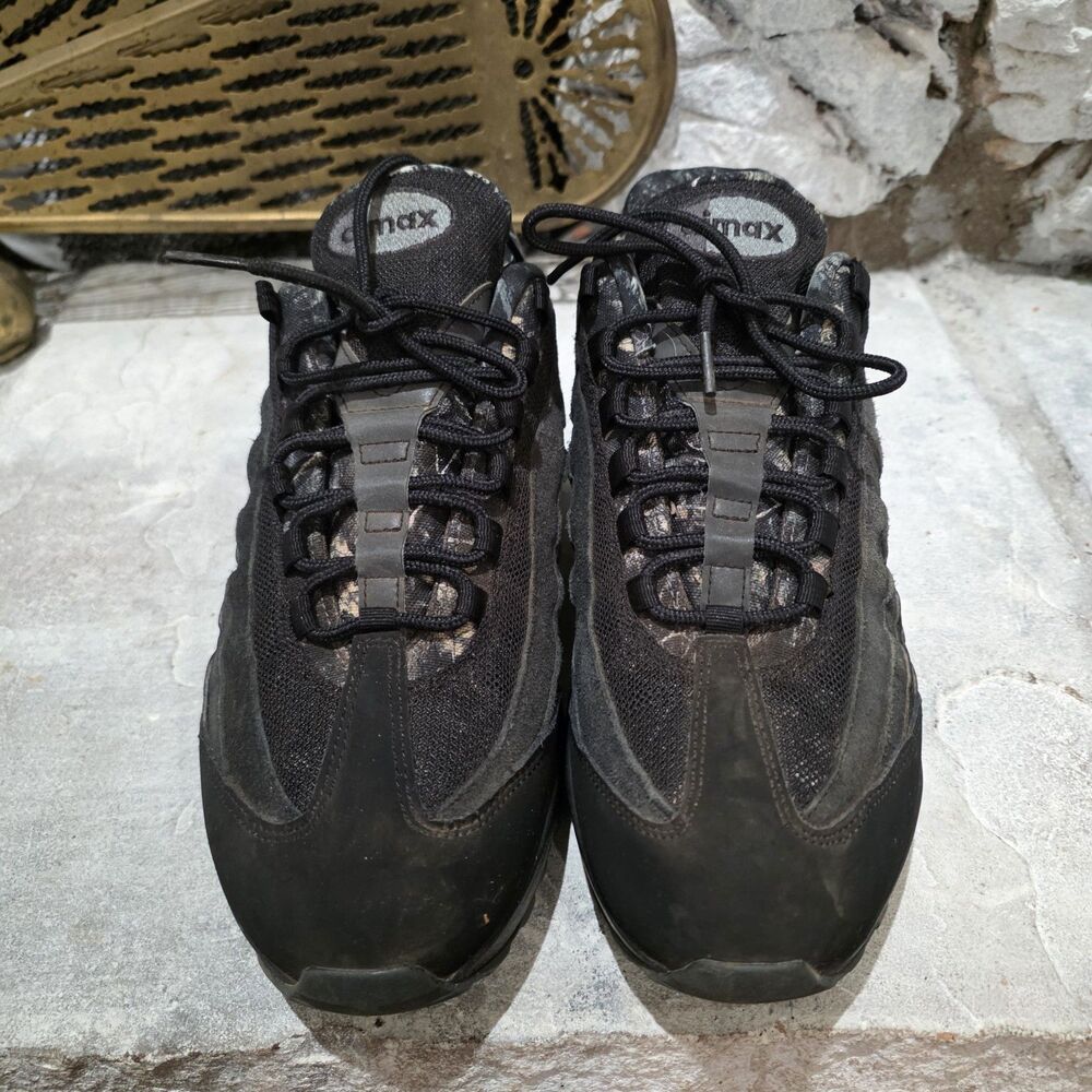 Nike Men's SIZE 12.5 Air Max 95 Black Realtree Camo IQ0302-010